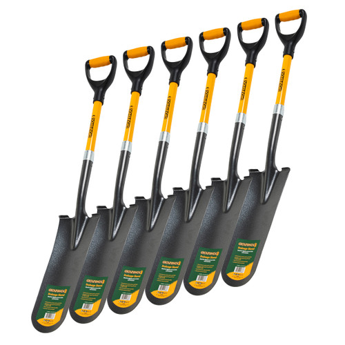 Groundhog G1300009-6 Drainage Shovel (Pack of 6)