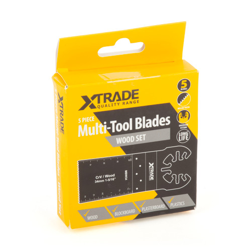 XTrade MBW34-5 Multi-Tool Blades for Wood