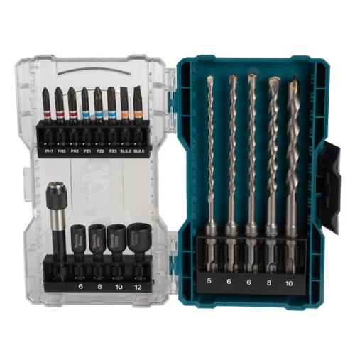 Makita Drill and Screw bit set 18 pcs  with case E-07026