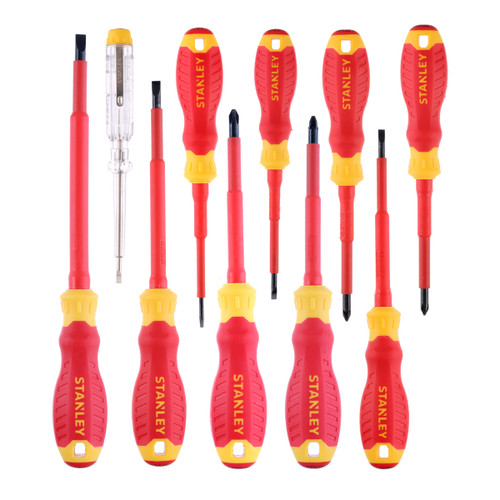 Stanley STHT60032-0 VDE Insulated Screwdriver Set (10 Piece)