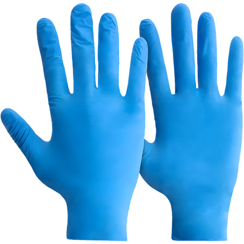 Mercator Nitrylex Classic Blue Nitrile Gloves