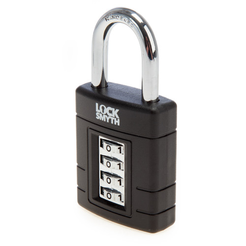 Locksmyth L2200024 Shrouded Shackle Combination Padlock
