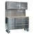 Buy Sealey AP5520SS Mobile Stainless Steel Tool Cabinet 10 Drawer With Backboard & 2 Wall Cupboards at Toolstop