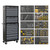 Buy Sealey AP35TBCOMBO Tool Chest Combination 16 Drawer With Ball Bearing Slides - Black/Grey & 420 Piece Tool Kit at Toolstop