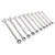 Buy Sealey AK63914 Combination Ratchet Spanner Set 10pc Extra-long Metric at Toolstop