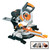 Evolution RAGE3-DB TCT Multipurpose Double Bevel Sliding Mitre Saw 255mm / 10 Inch 110V - 7