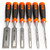 Bahco 434-S6-EUR Bevel Edge Chisel Set (Set of 6) - 1