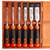 Bahco 434-S6-EUR Bevel Edge Chisel Set (Set of 6) - 2