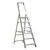 Sealey AXL6 Industrial Aluminium Step Ladder 6 tread Bs 2037/1