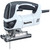 Makita 4350FCTWJX Jigsaw Orbital Action Special Edition White with 21 Blades and Makpac case 110V - 4