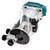 Makita DRT50ZX4 18V Brushless Router/Trimmer (Body Only with Trimmer Base & Straight Guide) tool on side