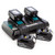 Makita DLM380PF4 36V Cordless li-ion Lawnmower (4 x 3Ah 18V Batteries) - accepts 2 x 18V Batteries - 8