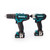 Makita CLX202AJ 10.8V CXT Twin Pack - HP331D Combi Drill + TD110D Impact Driver (2 x 2.0Ah Batteries) - 3