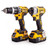 Dewalt DCK266P2T 18V XR Brushless Twin Pack - DCD796 Combi Drill + DCF887 Impact Driver (2 x 5.0Ah Batteries) in TSTAK Box - 8