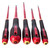 Bahco BE-9881S Insulated Ergo VDE Slotted/Phillips Screwdriver Set (5 Piece) - 1