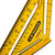 Buy Stanley STHT46011 Dual Colour Quick Square 12in / 300mm at Toolstop