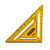 Stanley STHT46011 Dual Colour Quick Square 12in / 300mm - 2