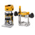 Dewalt DCW604NT 18V XR Brushless Router 1/4in / 8mm with Extra Base (Body Only) - 5