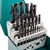 Makita D-54097 Assorted HSS-R Set in Metal Case (25 Piece) - 1