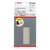 Bosch 2608621236 Sanding Net Sheets M480 Best for Wood and Paint 93 x 186mm 1/3 Sheet 120 Grit (Pack Of 10) 2