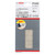 Bosch 2608621237 Sanding Net Sheets M480 Best for Wood and Paint 93 x 186mm 1/3 Sheet 150 Grit (Pack Of 10) 2