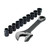 Makita B-65458 Pass Thru Adjustable Wrench & Socket Set