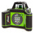 Imex 012-IO88GRX10-KIT, Rotating Green Laser, Detector, Tripod, Staff (2 x 9.0Ah Batteries) 2