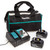 Makita Battery & Charger Set with Toolbag (DC18RC Charger & 2x BL1850B 5.0Ah Batteries)