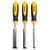 Xtrade X0900007 Bevel Edge Chisel Set in Pouch (3 Piece)