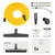 V-TUF MAXI H-Class Industrial Wet & Dry Dust Extractor 80L