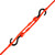 The Perfect Bungee AS36R Adjust-A-Strap Bungee Cord in Red 91cm/36in (Single)