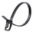 RETYZ S16BK-TA EveryTie Releasable Tie in Black 16in (Pack of 100)