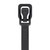RETYZ S14BK-TA WorkTie Releasable Tie in Black 14in (Pack of 100) 2