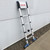 BuildCraft SR10102 TaskLadder Soft Close Telescopic Ladder with Folding Feet 3.2m ladder half up