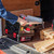 SIP 01513 2-in-1 Table Saw with Integrated Dust Extractor being placed in the back of a van