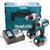 Makita DLX2507TJ 18V LXT DHP489 Combi Drill & DTD153 Impact Driver Twin Pack (2 x 5.0Ah Batteries)