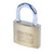 Locksmyth L2200011 Brass Padlock