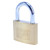 Locksmyth L2200013 Brass Padlock
