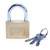 Locksmyth L2200013 Brass Padlock with Keys