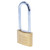 Locksmyth L2200015 Long Shackle Brass Padlock