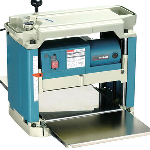 Makita 2012NBX 110V Planer / Thicknesser with Hood & Stand