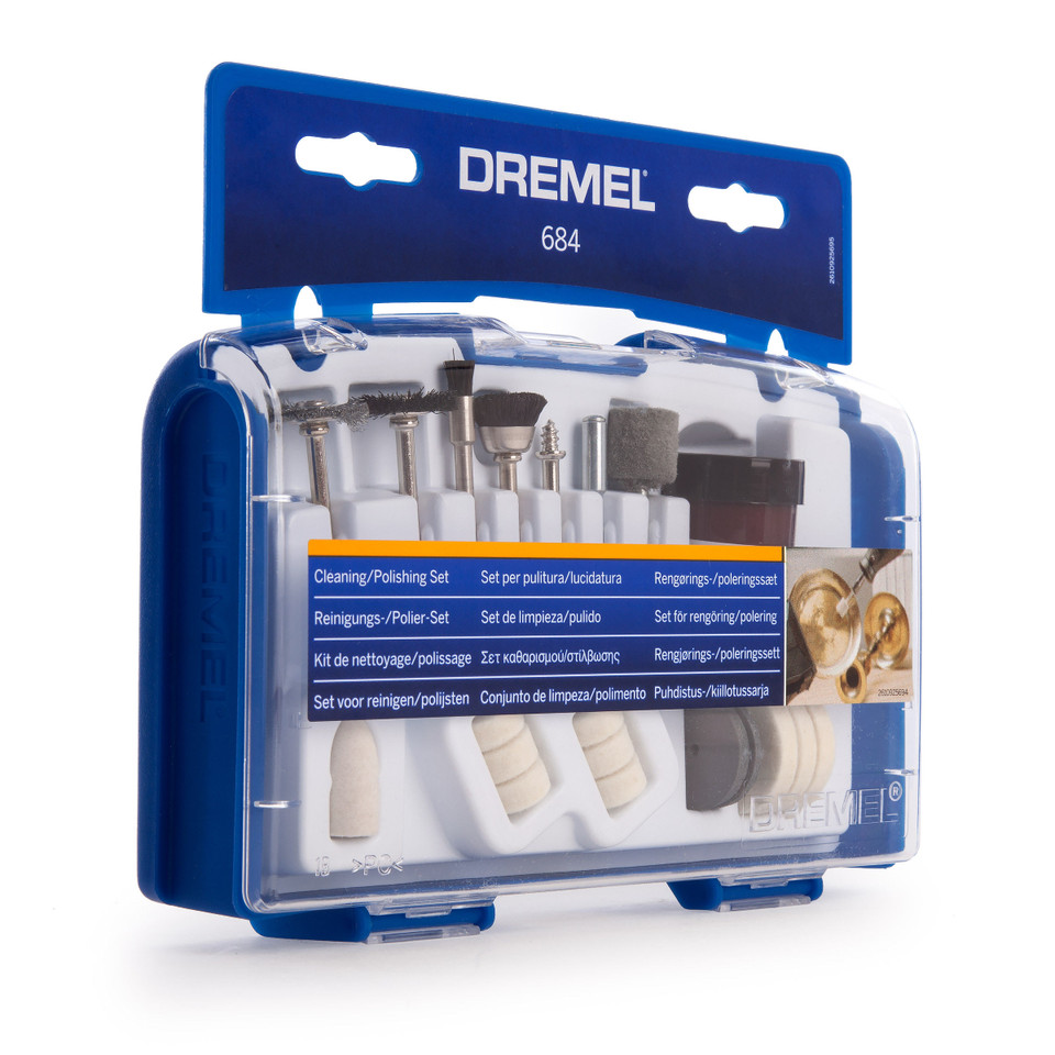 Dremel 684 Cleaning & Polishing Accessory Set Toolstop