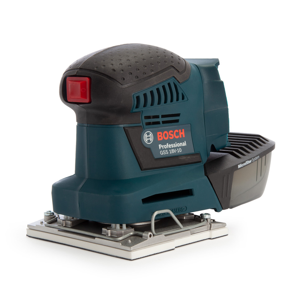 Bosch GSS 18 V10 Orbital Palm Sander Toolstop