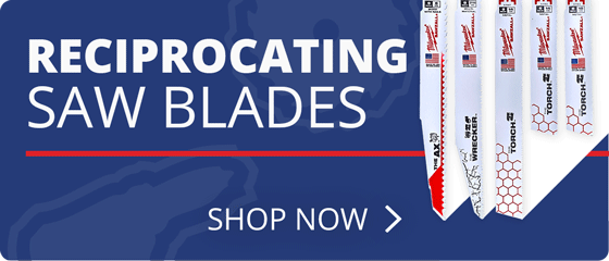 Reciprocating Saw Blades Banner