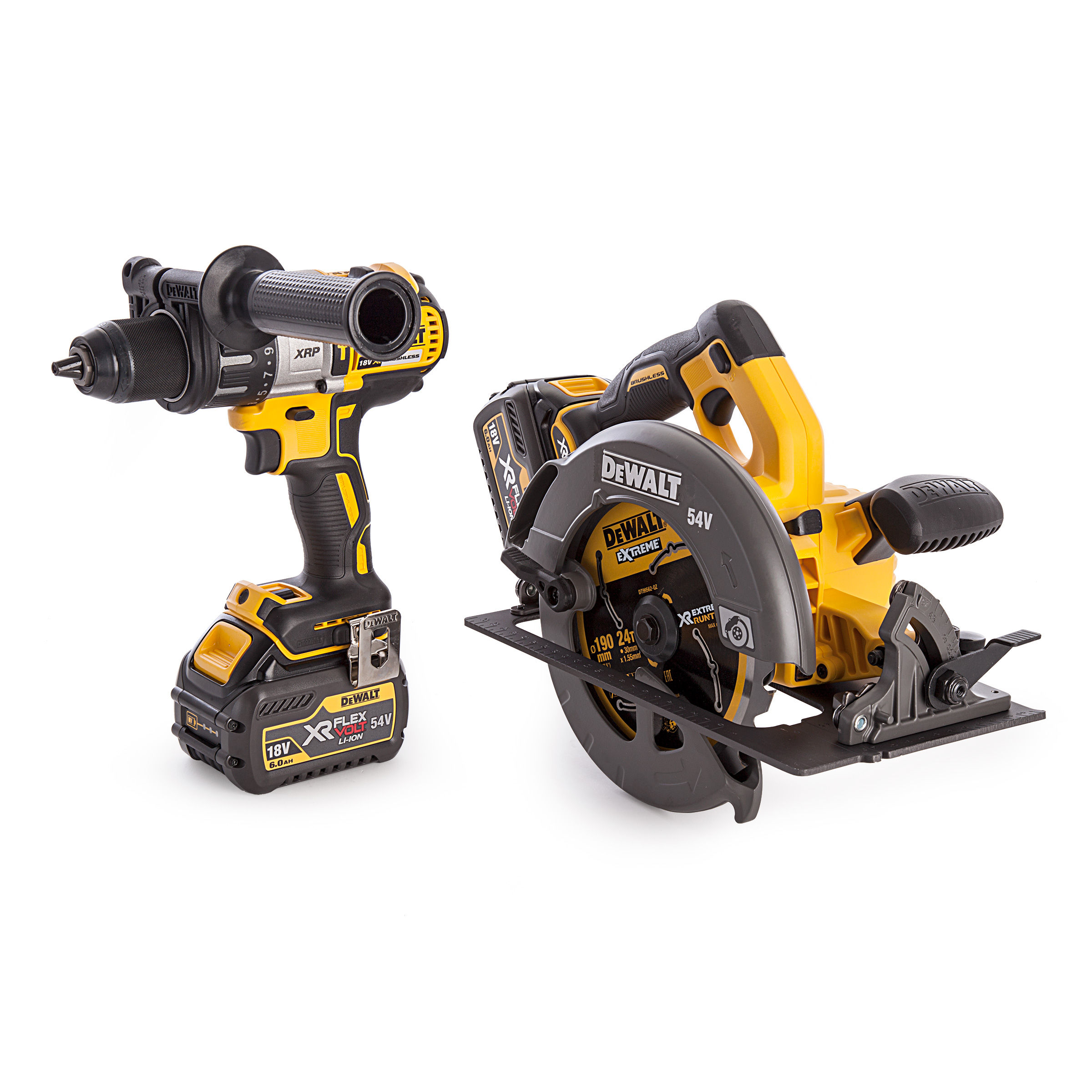 Dewalt Dck2056t2t Gb 18v Cordless Twinpack 2 Batteries