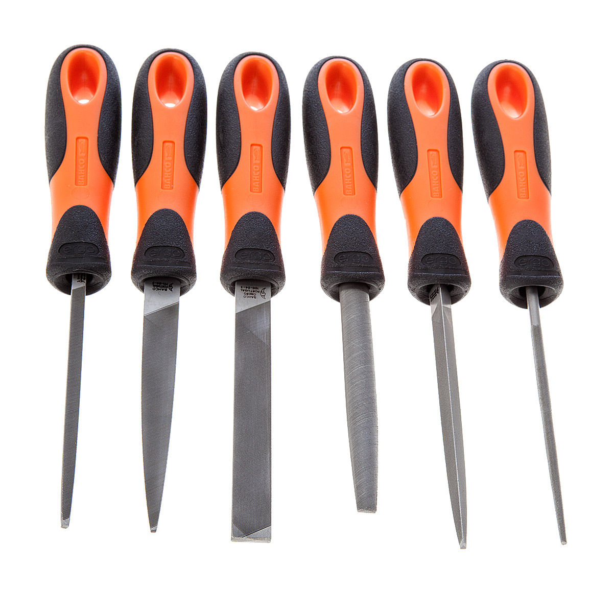 Bahco 1 476 04 3 2 Engineers Files 100mm Set Of 6