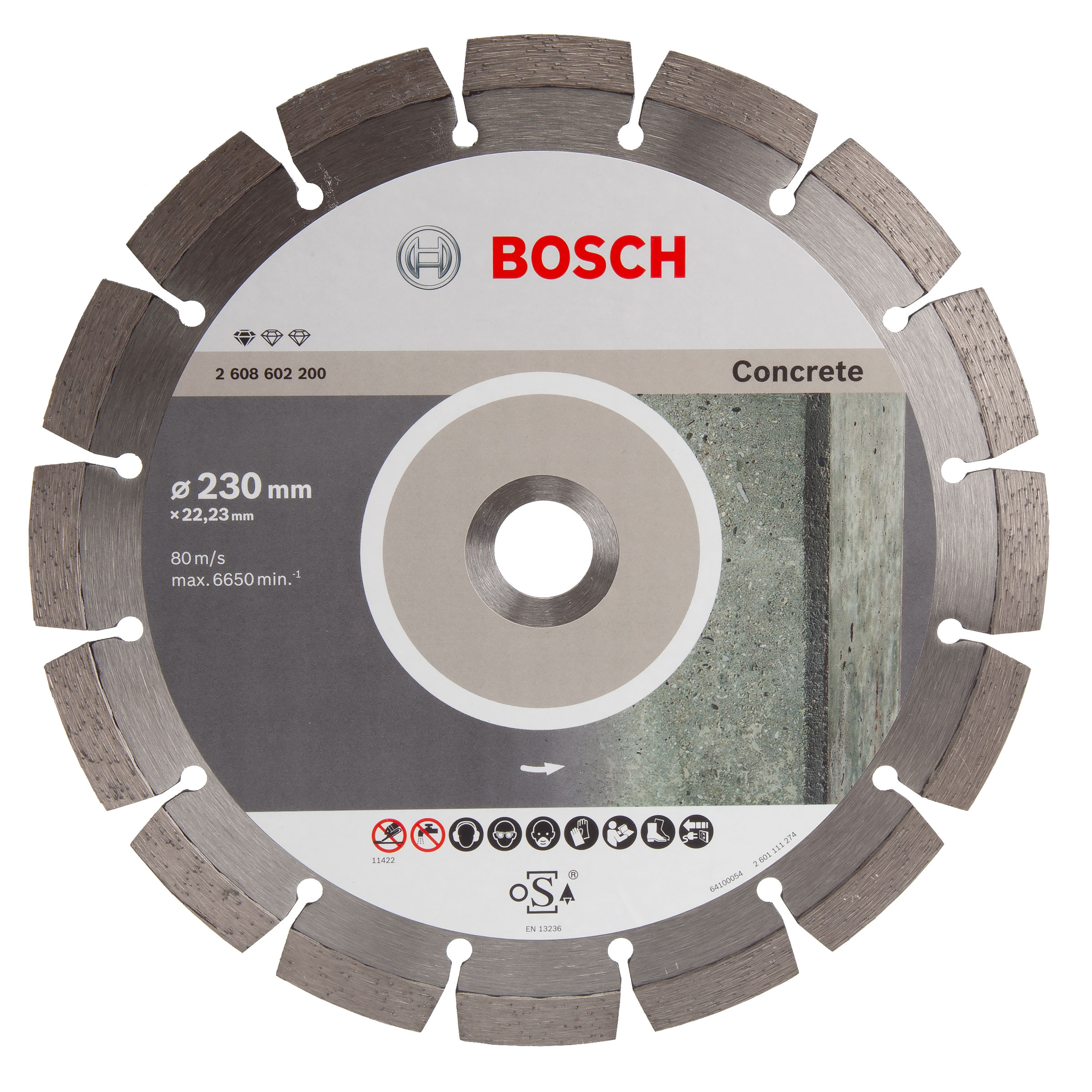 Bosch 2608602200 Diamond Cutting Disc 230mm Toolstop