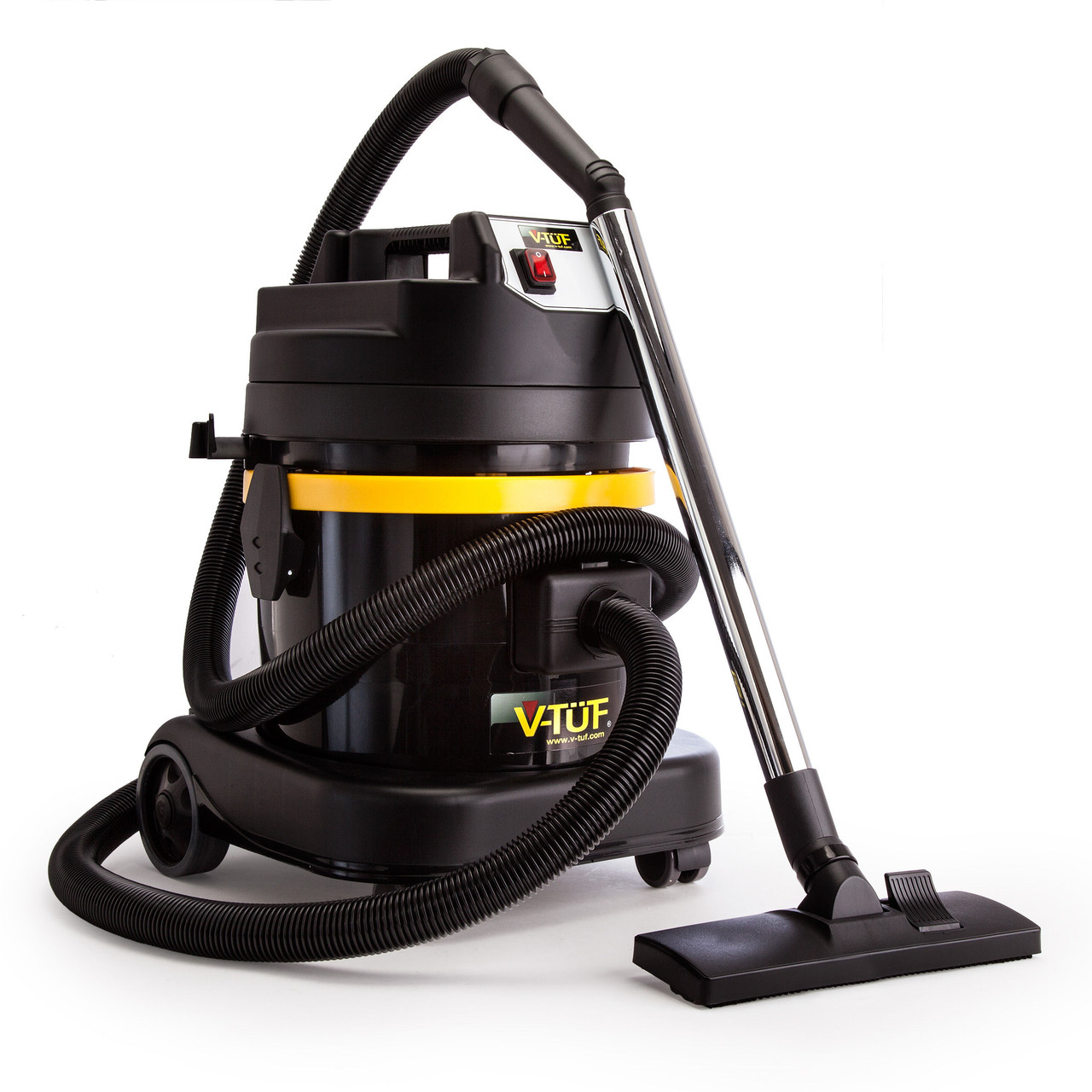 V-TUF VAC M Industrial Dust Only Vacuum with 10 Filter Bags 110V - 5