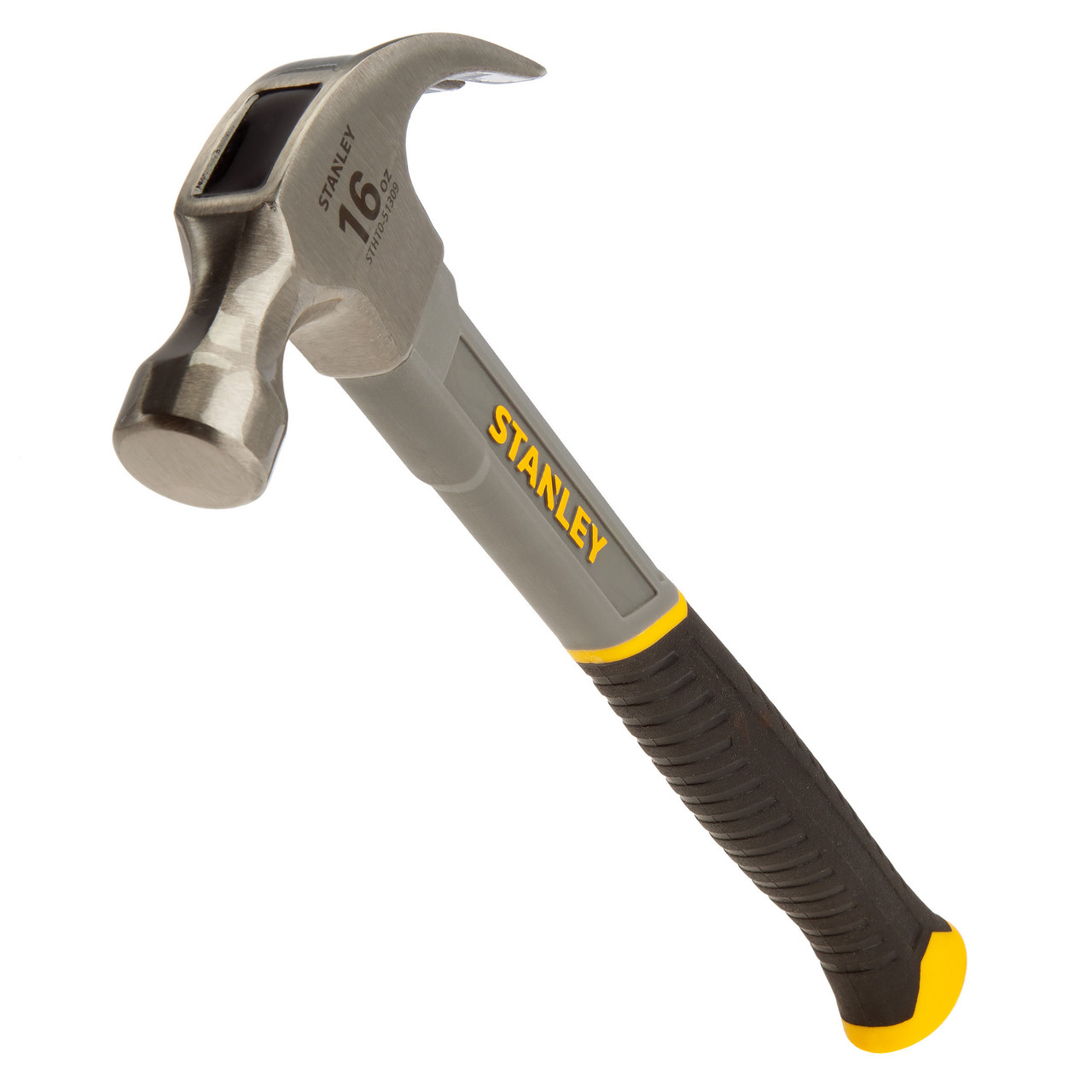 Stanley STHT0-51309 Claw Hammer with Fibreglass Shaft 16oz / 450g from Toolstop
