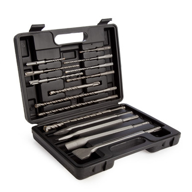 Draper Professional Draper Masonry Drill Bit Set 15 Piece Kit Heavy Duty Masonary Bits 5010559185504